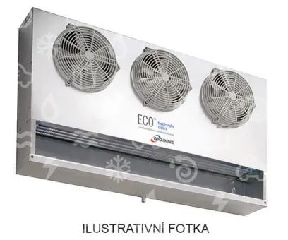 výparník ECO - Luvata EP200ED, 1.55 kW (dT 8 st., R404), 1.28 kW